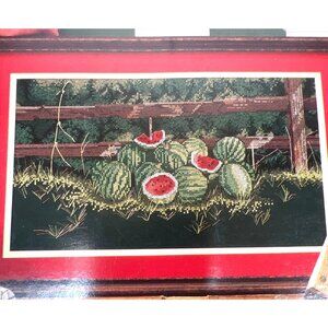 Bob Timberlake Ripe Watermelon Cross Stitch Chart By Just CrossStitch